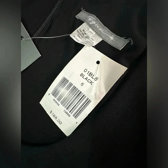 NWT Tegan Size 6 Structured Jersey Cap Sleeve Perfect LBD - Picture 7 of 11